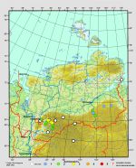 Карта распространения