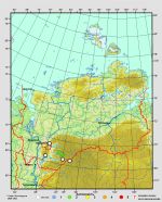 Карта распространения