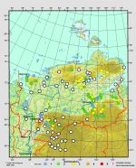 Карта распространения