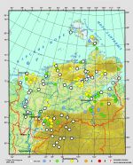 Карта распространения