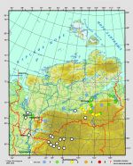 Карта распространения