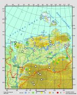 Карта распространения
