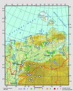 Карта распространения