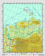Карта распространения