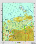 Карта распространения