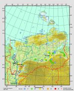 Карта распространения