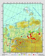 Карта распространения