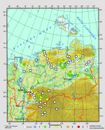 Карта распространения