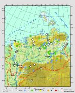 Карта распространения