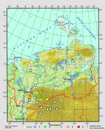 Карта распространения
