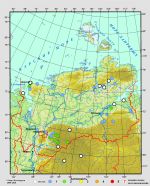 Карта распространения