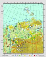 Карта распространения